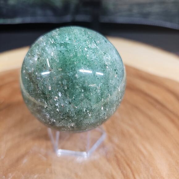 Ocean jasper quartz sphere - Picture 3 of 4